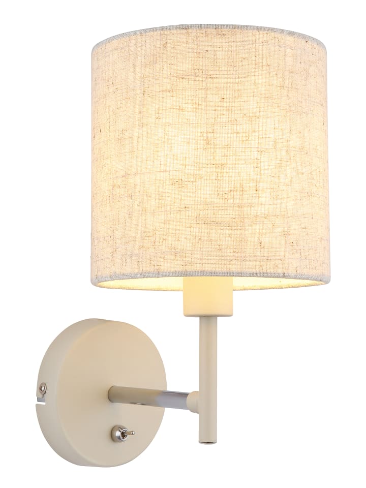 Wandleuchte "DELEON" in beige