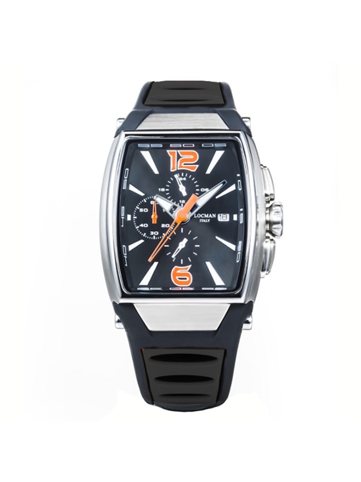 Herrenuhr "Tremila Chronograph" in Schwarz