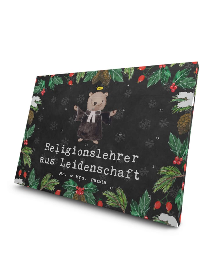 Adventskalender Religionslehrer Leidenschaft mi... in Kreidetafel