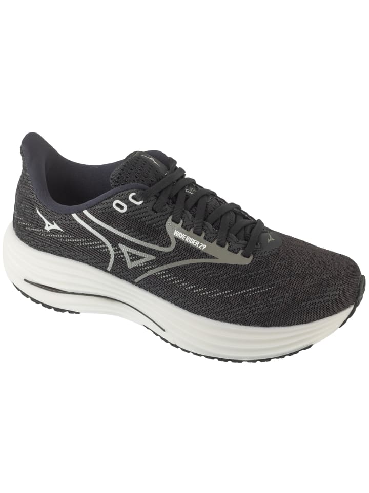 Mizuno Wave Rider 29 in Schwarz