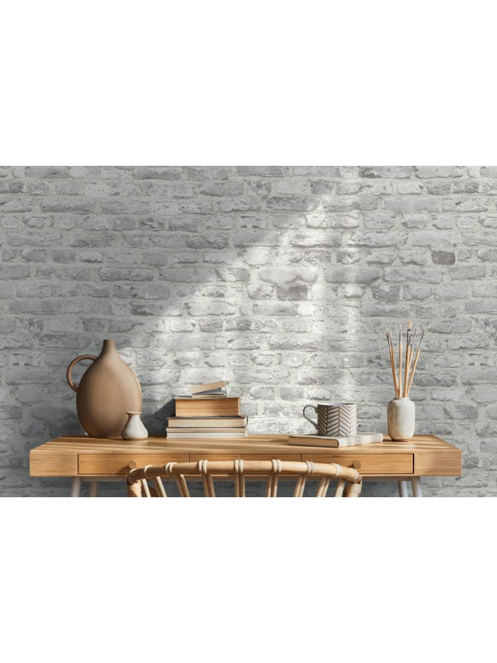 Tapete Urban Loft in Grau 