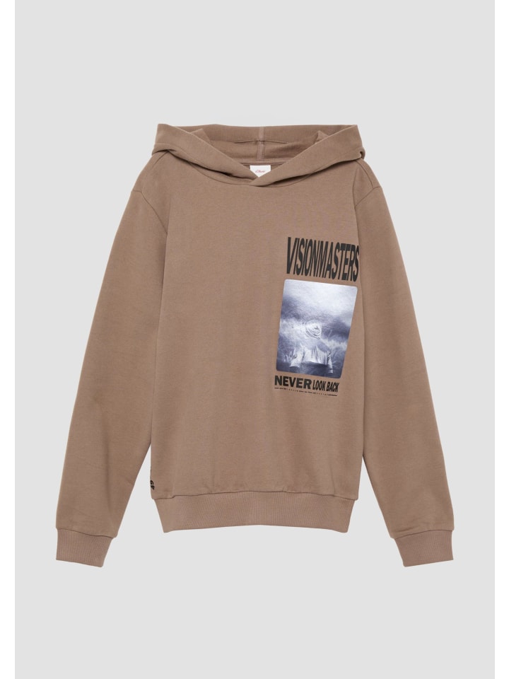 Sweatshirt in 8612_cognac