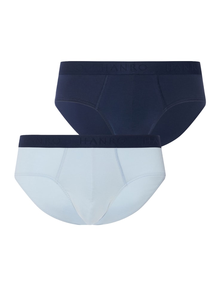 Slip Cotton Essentials in blue lagoon / deep navy
