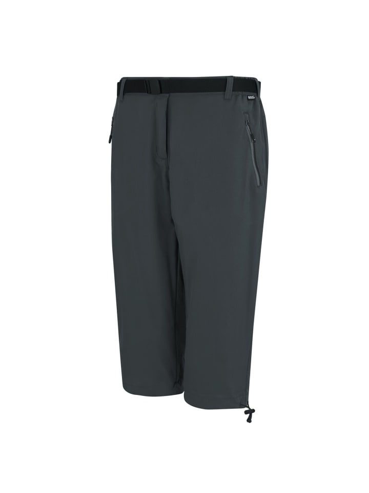 3/4 Capri Hose Xert Stretch Wanderhose in grau