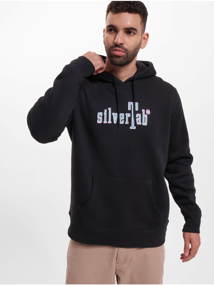 Kapuzenpullover in caviar