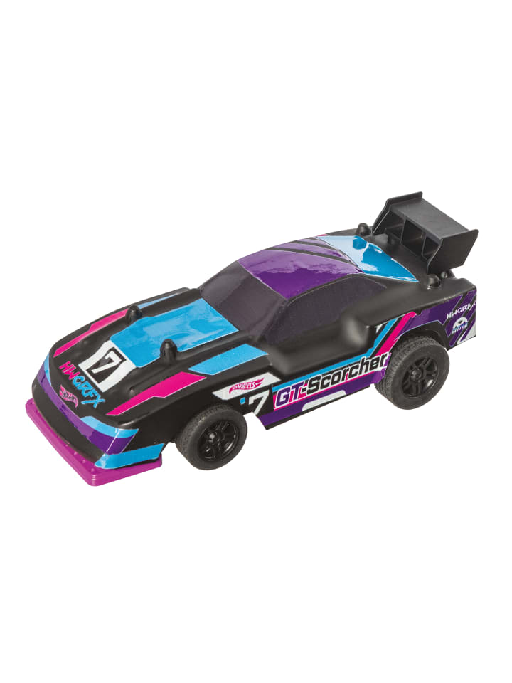 Ferngesteuertes Auto Hot Wheels Lets's Race Team GT-Scorcher in lila
