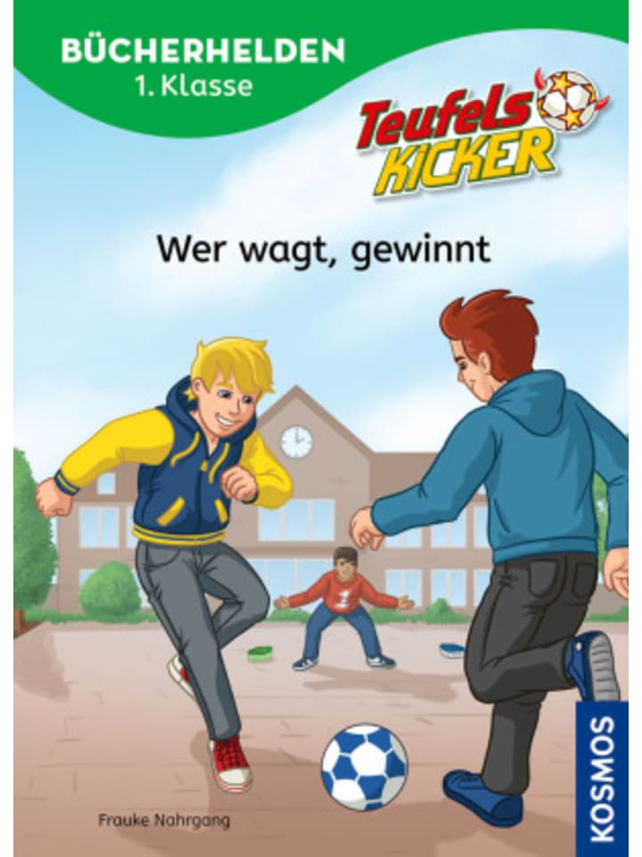 Buch - Teufelskicker, Bücherhelden 1. Klasse, Wer wagt, gewinnt