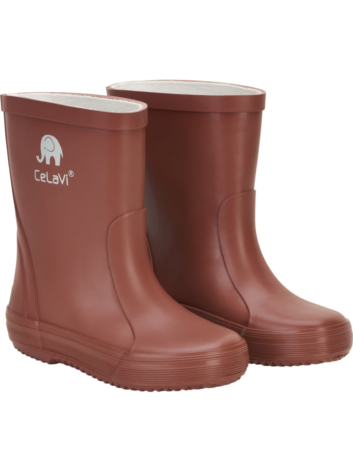 Kinder Gummistiefel in Braun