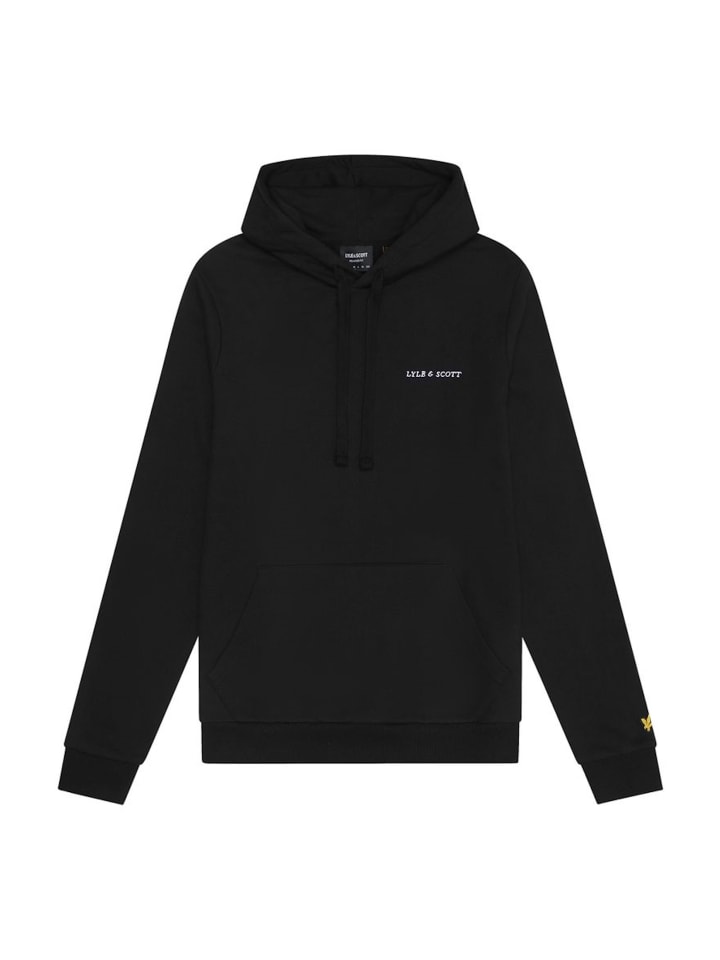 Kapuzenpullover in schwarz
