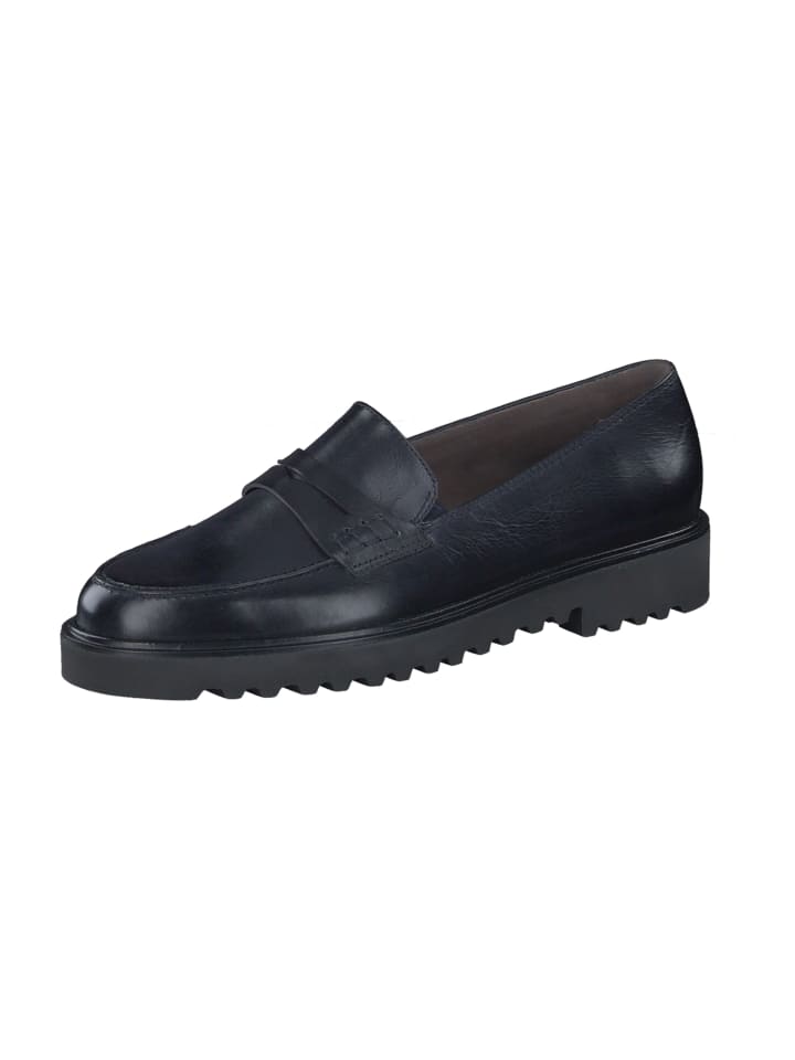 Klassische Slipper in Blau