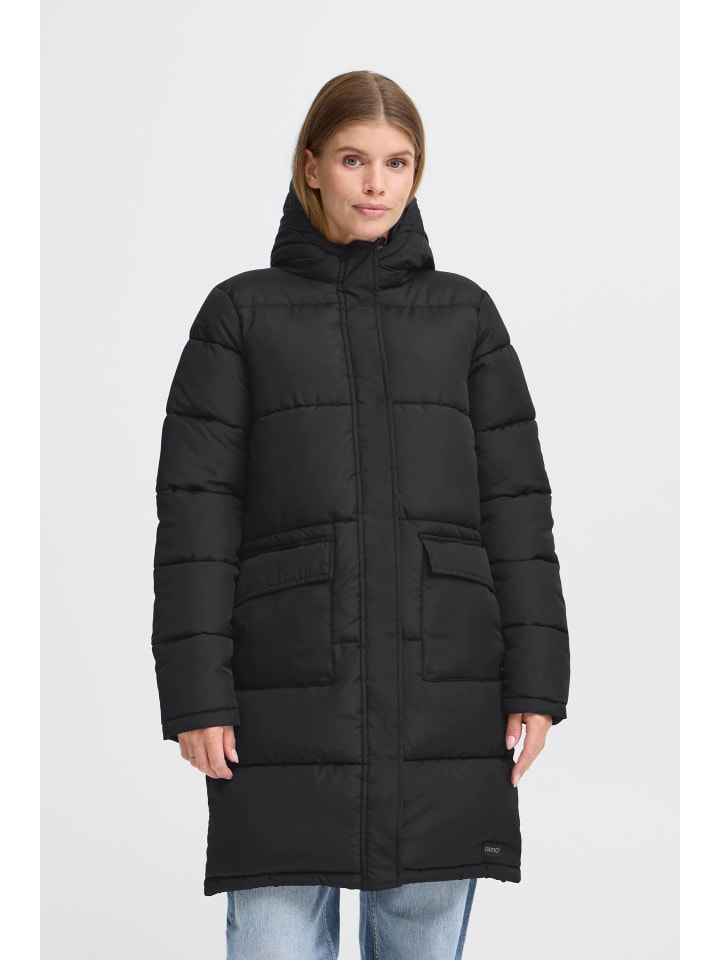 Wintermantel OXMinna in Schwarz