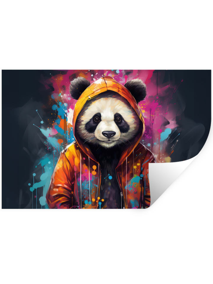 Wandtattoo Panda
