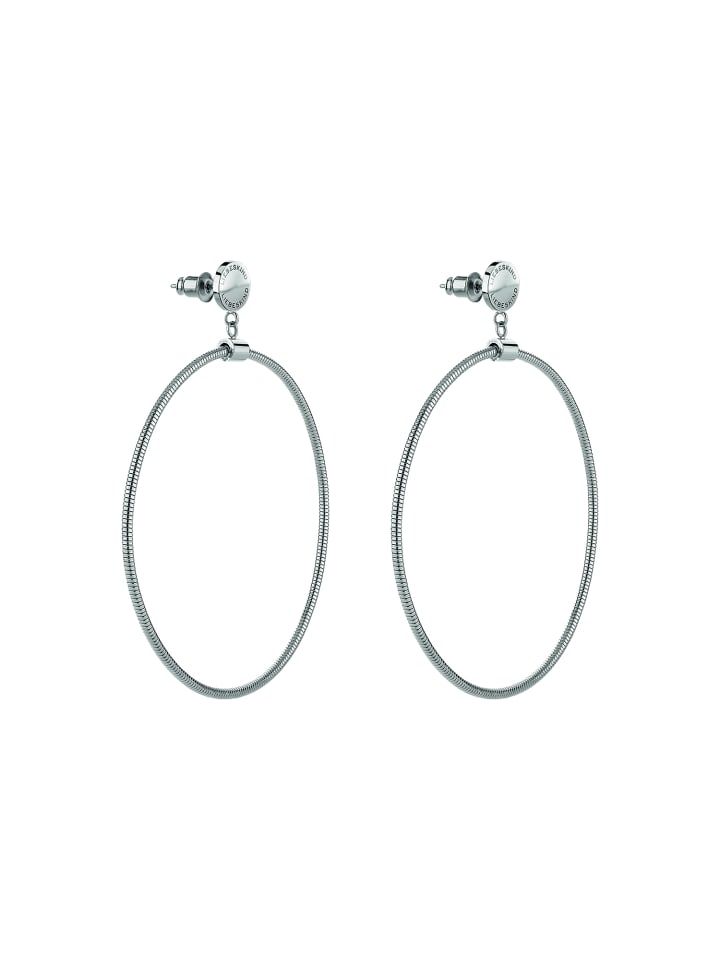 Creolen The Retro One in Silber