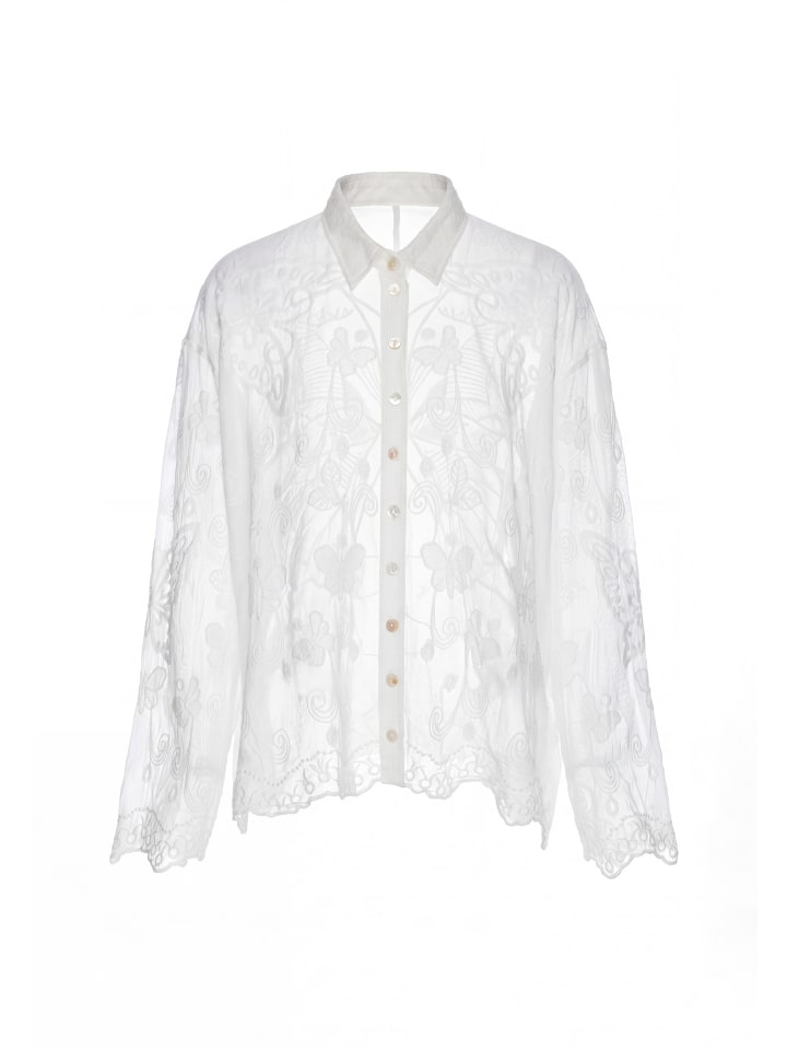 Women Shirt in White