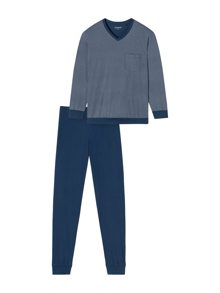 Pyjama Comfort Essentials in Blau