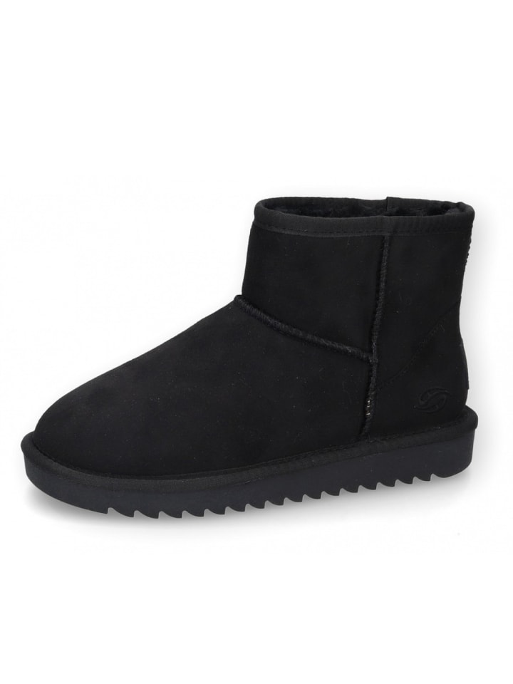 Schaftstiefel in Schwarz