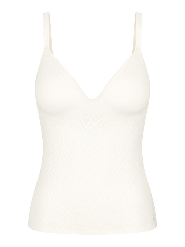 Trägertop Blue ZERO Feel Bliss THE UP in SILK WHITE