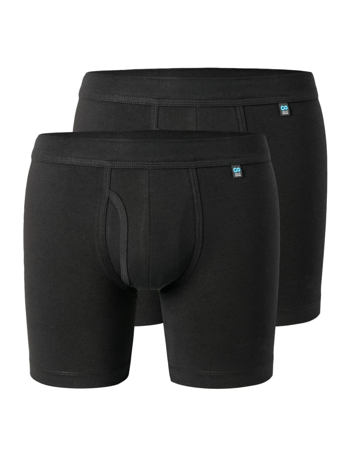 Long Short / Pant Long Life Cotton in Schwarz