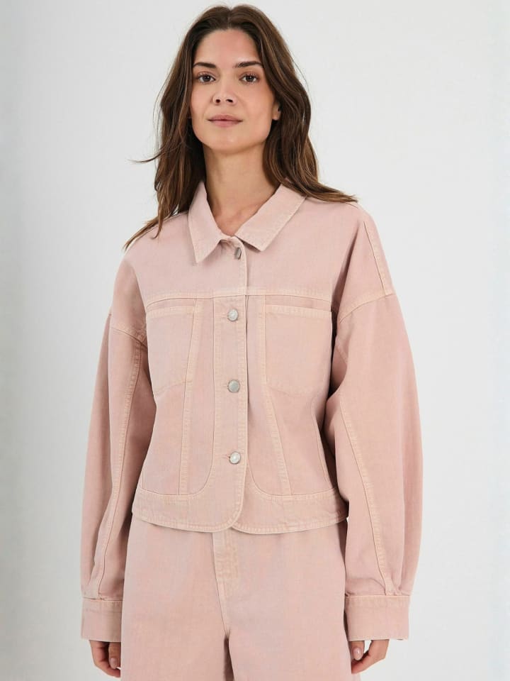 Jacken Kenzie in Light pink wash