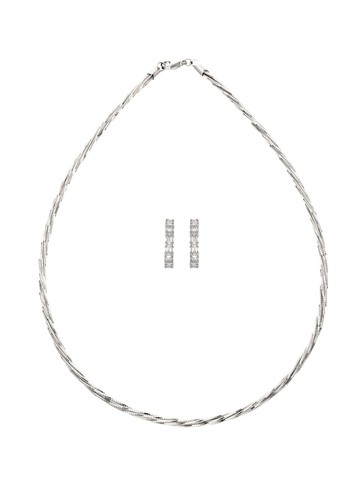 Women Jewelry Set in silver