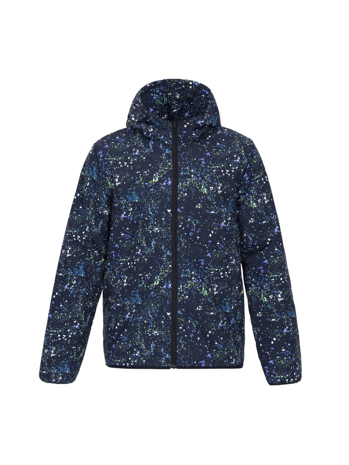 Men Jacket in navy multicolor