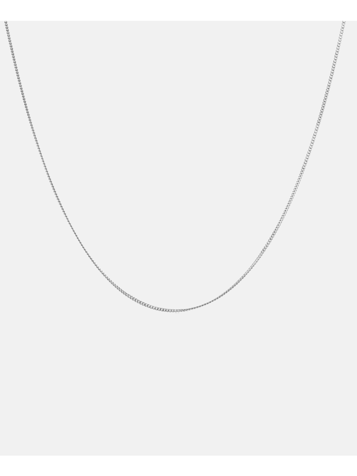 Kette aus 375 Weißgold