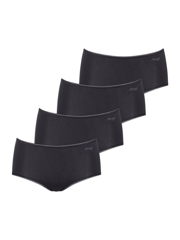 Midislip Pure Comfort Midi in Black