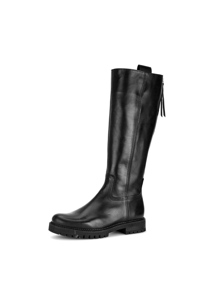 Reiterstiefel in schwarz