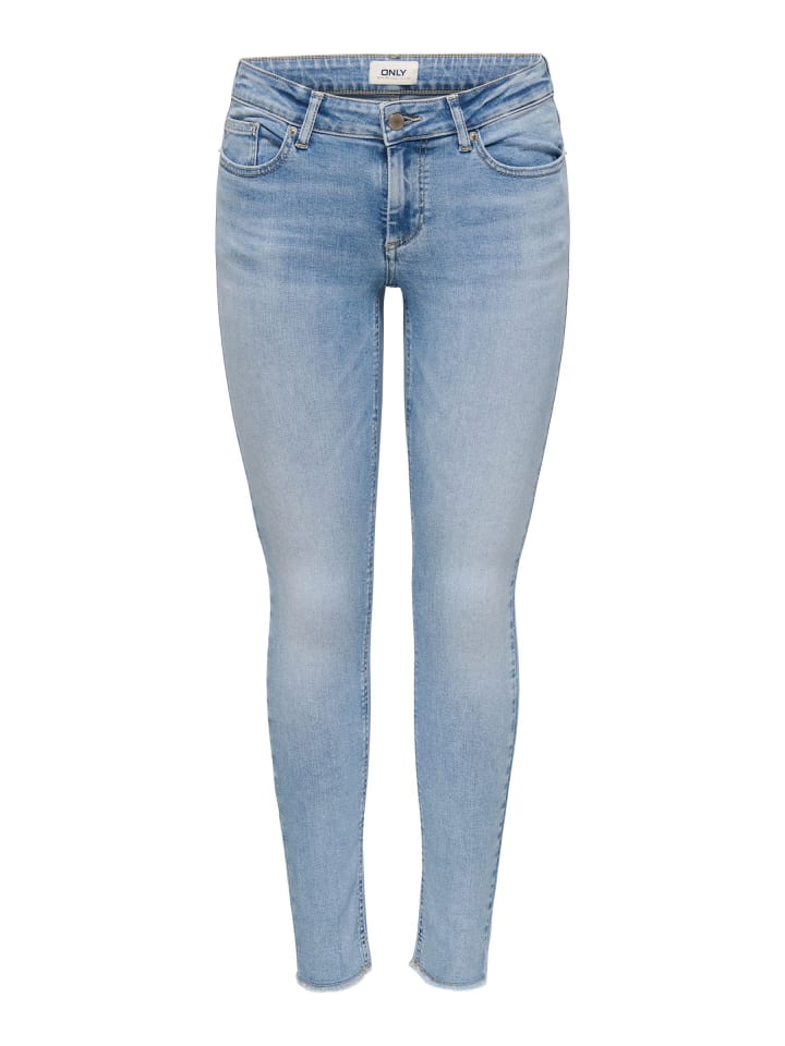 Skinny Jeans in Light Blue Denim