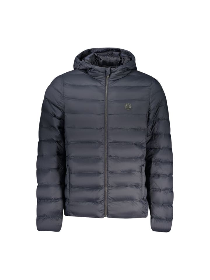 Blau Polyester Herren Jacke