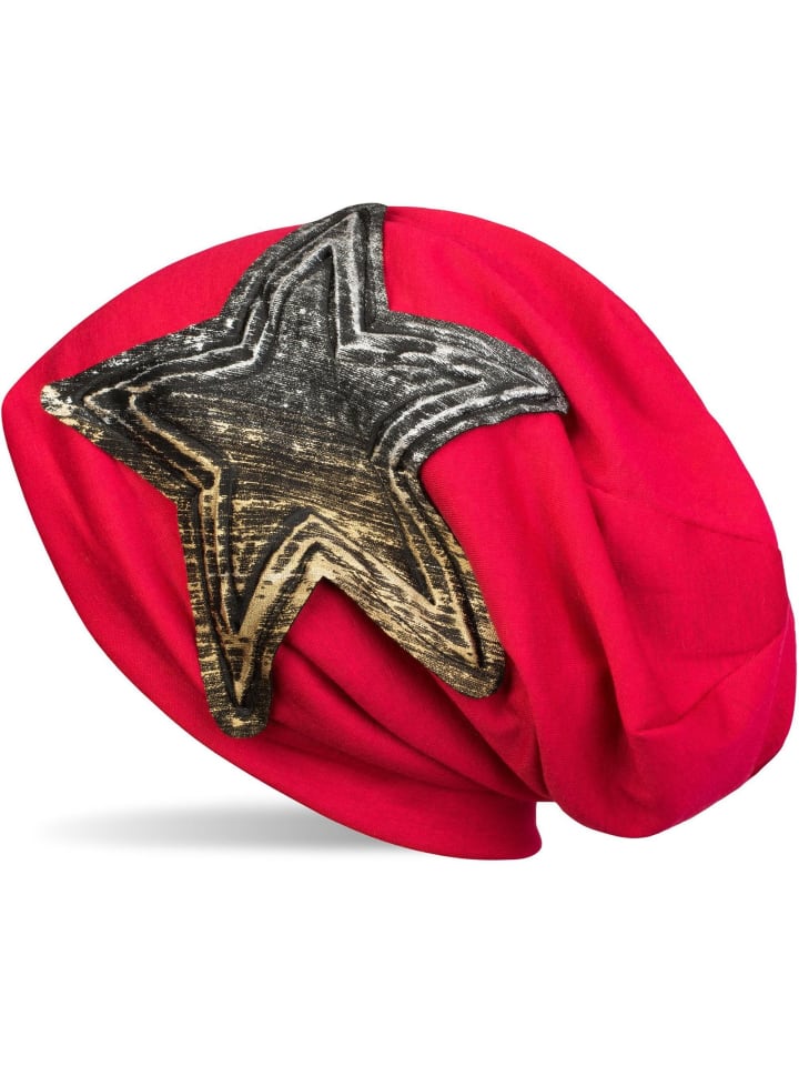 Beanie Mütze in Rot
