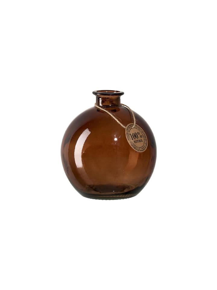 Vase Marokko in Braun 17,5 cm