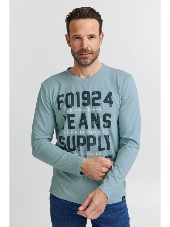 Longsleeve FQNoxan in Blau