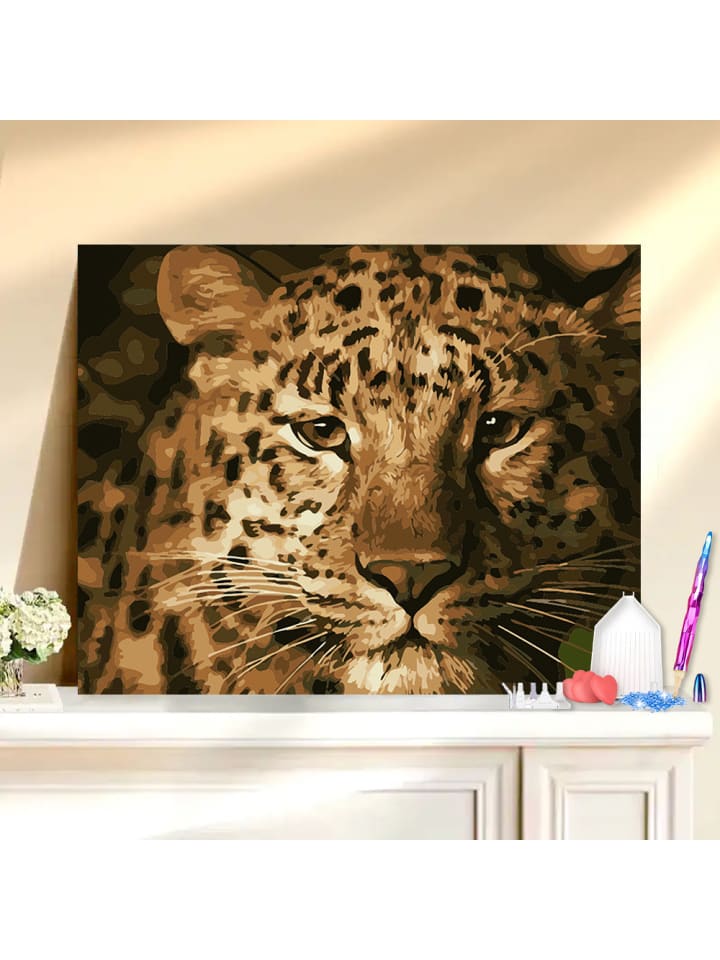 Diamond Painting-"Leopard" 