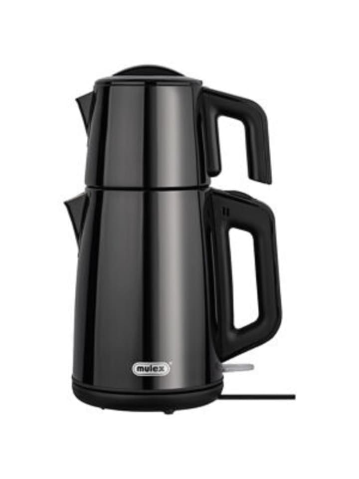 Teekocher / Wasserkocher 2L in Schwarz