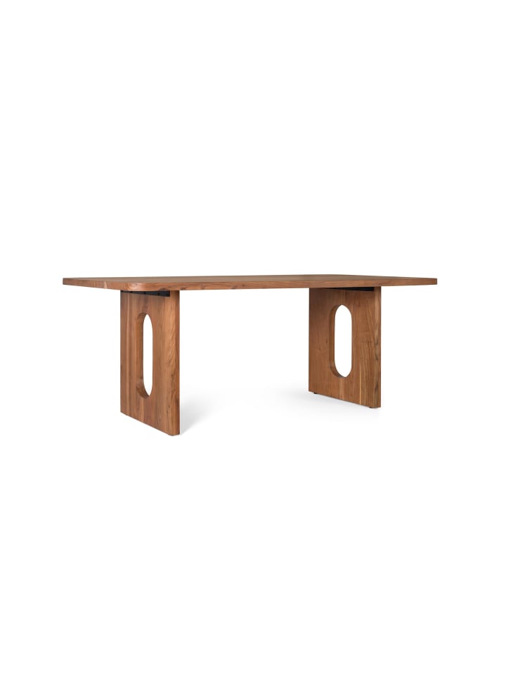 Esstisch aus Akazienholz in Brown