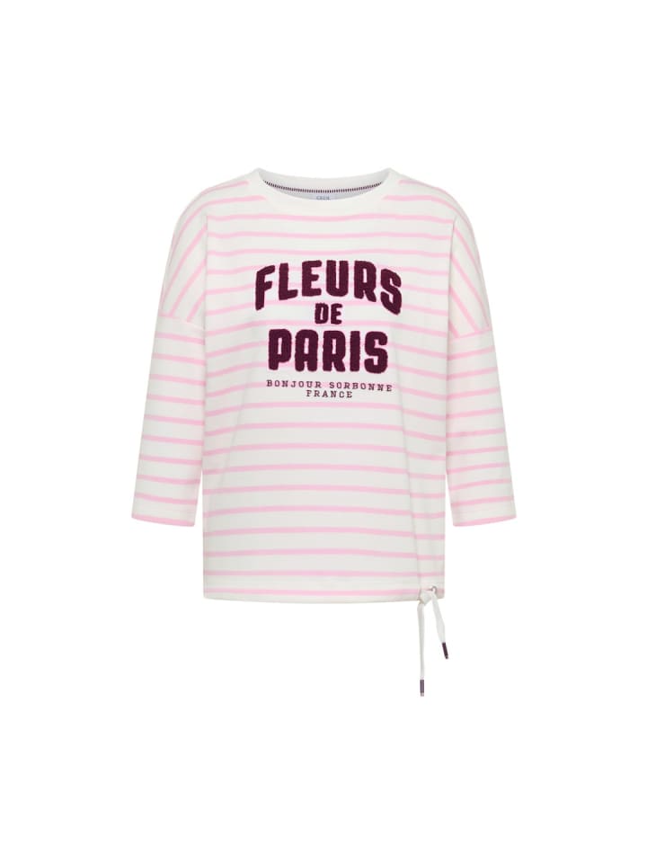 Langarmshirt in light blush rose