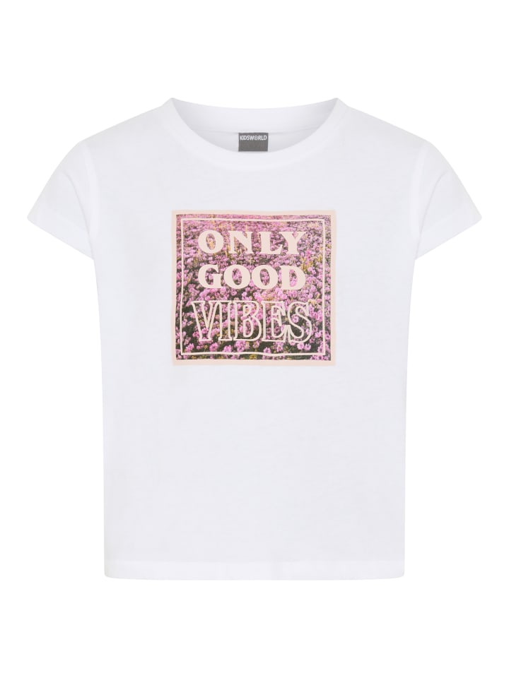 T-Shirt in weiß