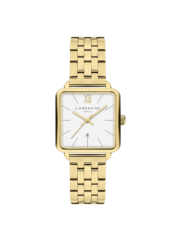 Armbanduhr The Classic Square in gold