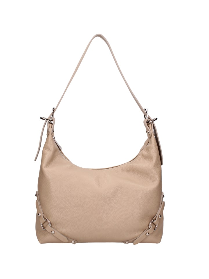 Schultertasche in LIGHT TAUPE