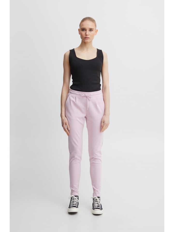 Freizeithose IHKATE Regular fit in Fragrant Lilac