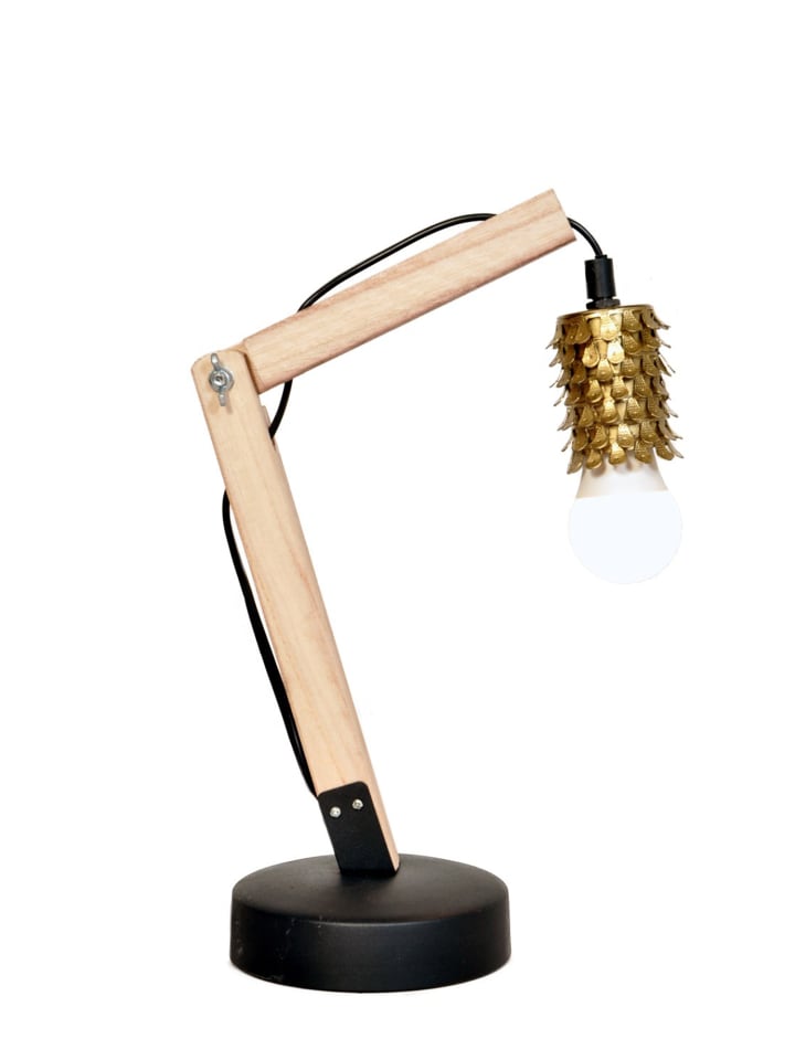 Tischlampe Rossa IV in messing