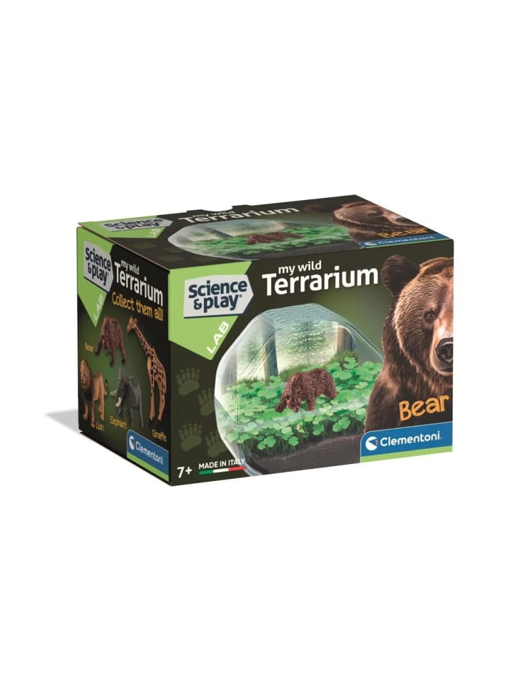 Tiere Bear Mini-Terrarium Clementoni