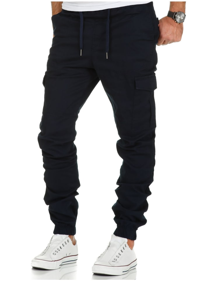 Cargo Jogger-Chino SAN ANTONIO in Navyblau