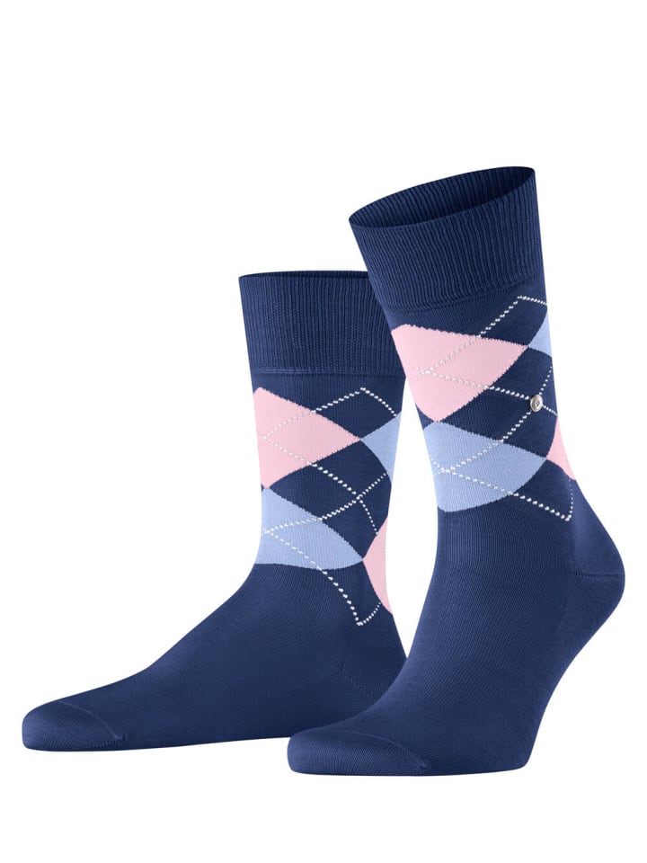 Socken Manchester in Night blue