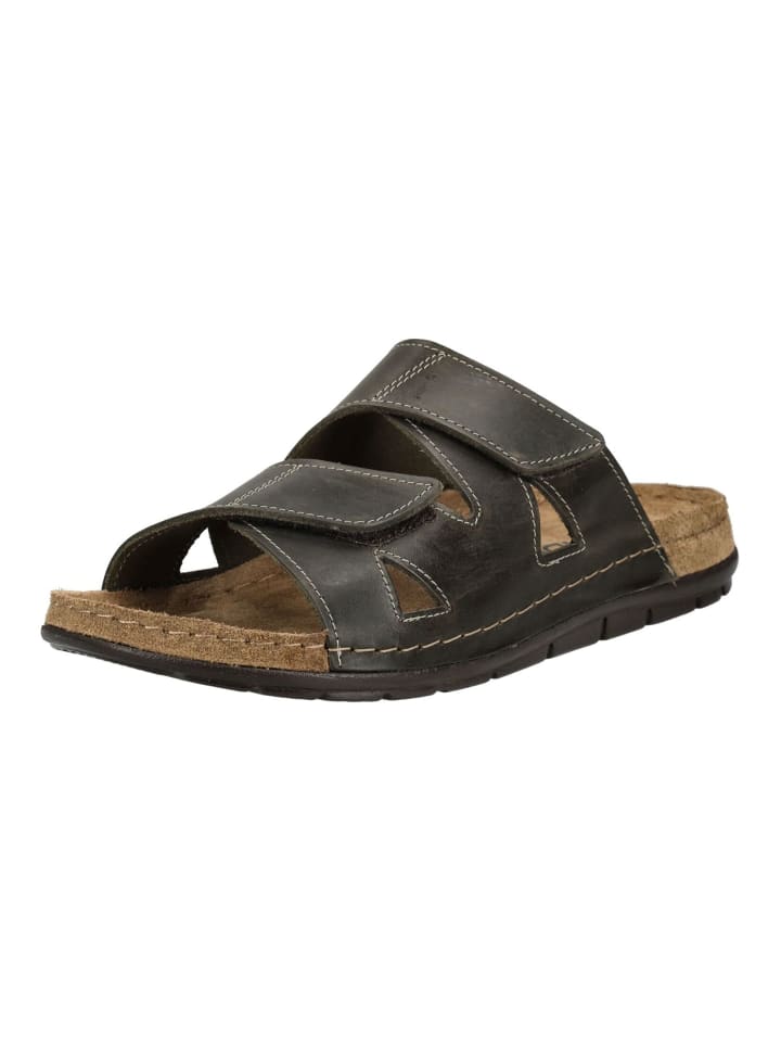 Pantoletten Olive
