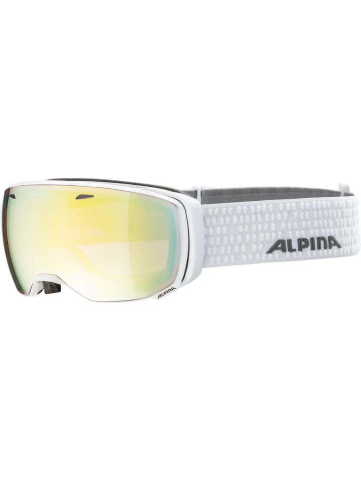 Skibrille in weiss