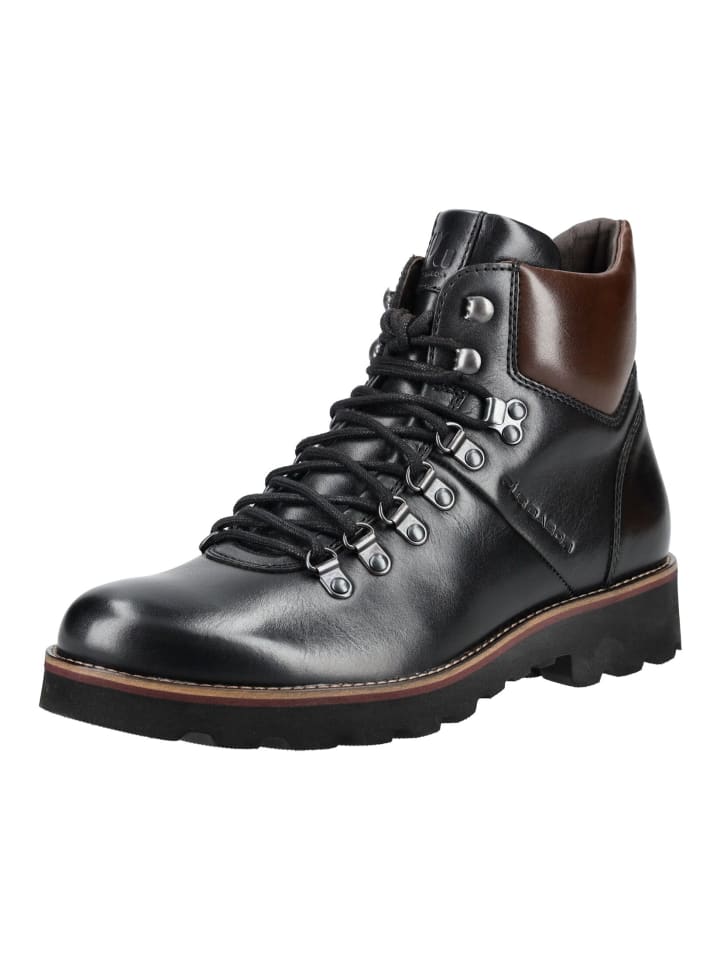 Stiefelette Schwarz/Braun