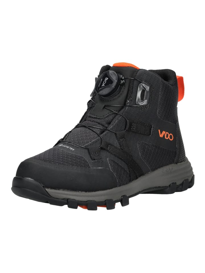 Stiefelette HIKER Schwarz/Orange
