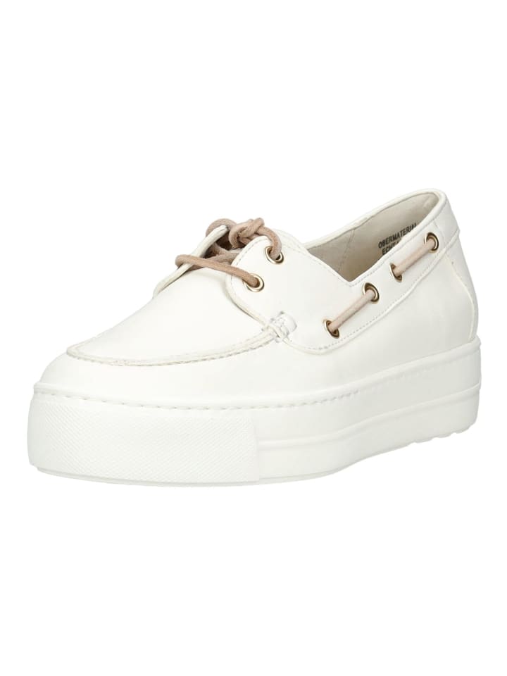 Halbschuhe Cream